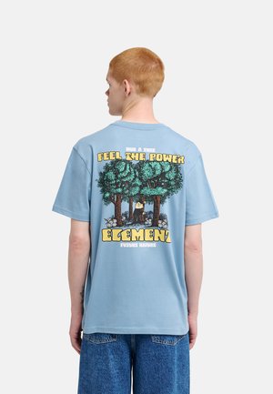 Element, ELEMENT MÄNNER APPAREL|TOPS ELYZT00683 - T-shirt imprimé - mottled royal blue