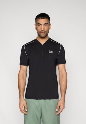 TENNIS PRO SERAFINO CLASSIC - Sport T-Shirt - black