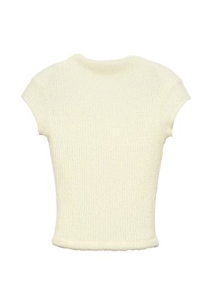 SOFT TOUCH - Osnovna majica kratkih rukava - light yellow