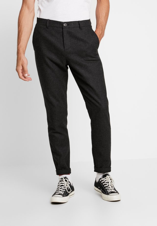 JANZIK PANTS - Pantalon classique - dark grey melange