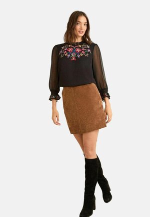 Bluse - black
