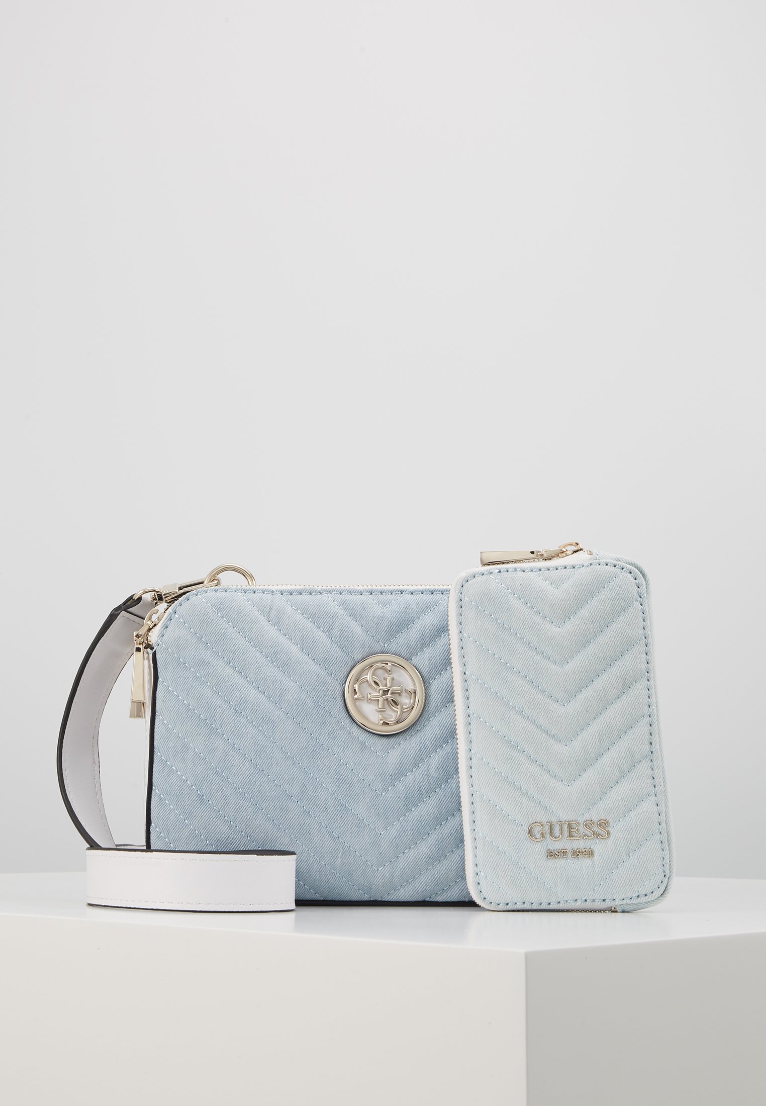 Guess BLAKELY STATUS CROSSBODY SET Skulderveske blue Guess BLAKELY STATUS CROSSBODY SET Skulderveske blue