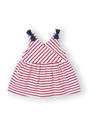 JEANINNE - Vestido camisero - rojo