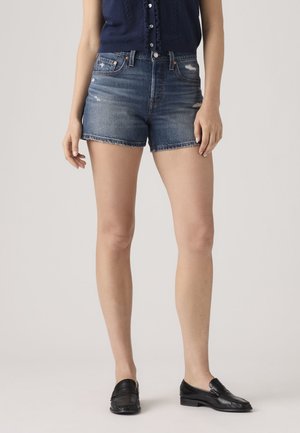 CURVE - Denimové šortky - happy vibes