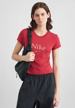 T-shirts print - team crimson