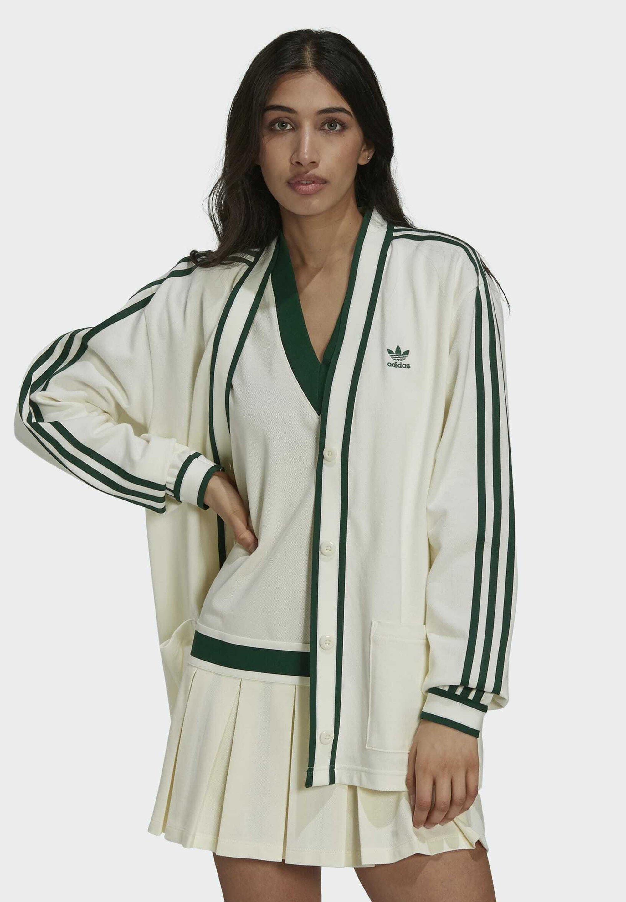 Adidas Originals Cardigan Cream ubicaciondepersonas.cdmx.gob.mx