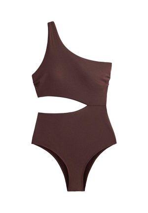 OYSHO, ASYMMETRIC STRAP TRIKINI. - Badpak - pink