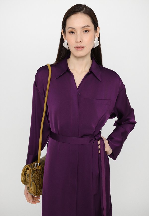 TRENDY - Shirt dress - purple3