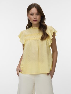 Vero Moda TRINE - Μπλούζα - pale banana