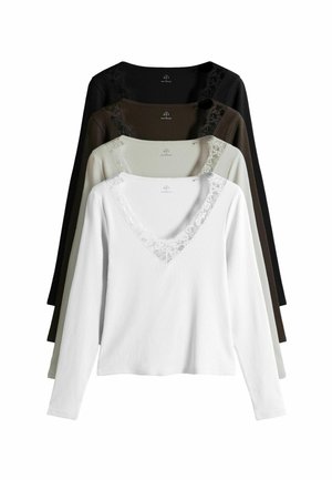 4 PACK - Bluzka z długim rękawem