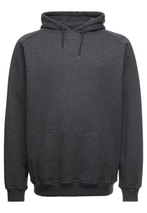 BLANK HOODY - Hættetrøje - dark grey