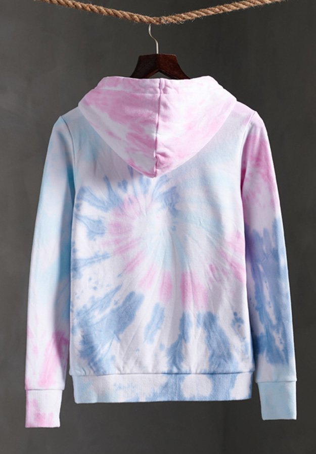 Sweat tie and dye pastel Clearance