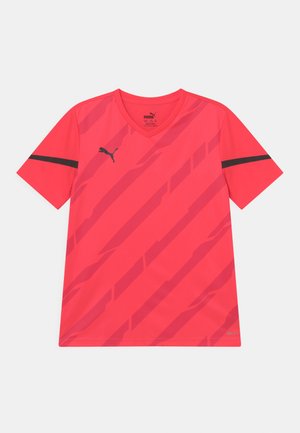 INDIVIDUAL CUP JR UNISEX - Print T-shirt - sunblaze/puma black