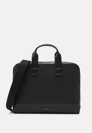 Calvin Klein MODERN BAR SLIM LAPTOP - Computertasker - black