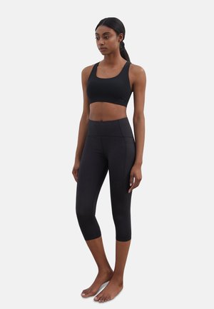 Leggings - Trousers - black