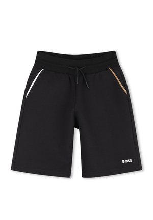 BOSS Kidswear, BERMUDA SIGLÉ - Trainingsbroek - black