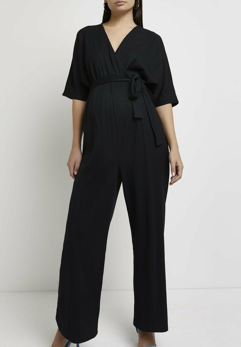 River Island Jumpsuit black/schwarz Zalando.at