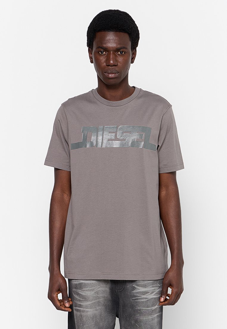 Diesel T-shirt print mauve