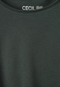 Cecil IN UNIFARBE - T-Shirt basic - grün