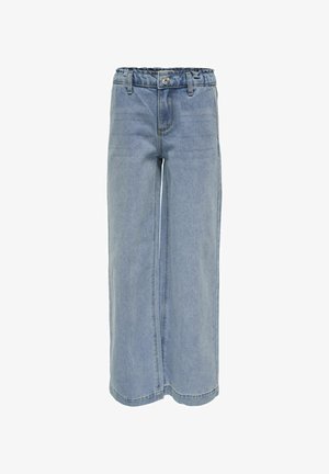 MIT WEITEM BEIN KMGCOMET WEITER BEINSCHNITT  - Kavbojke na trapez - light blue denim