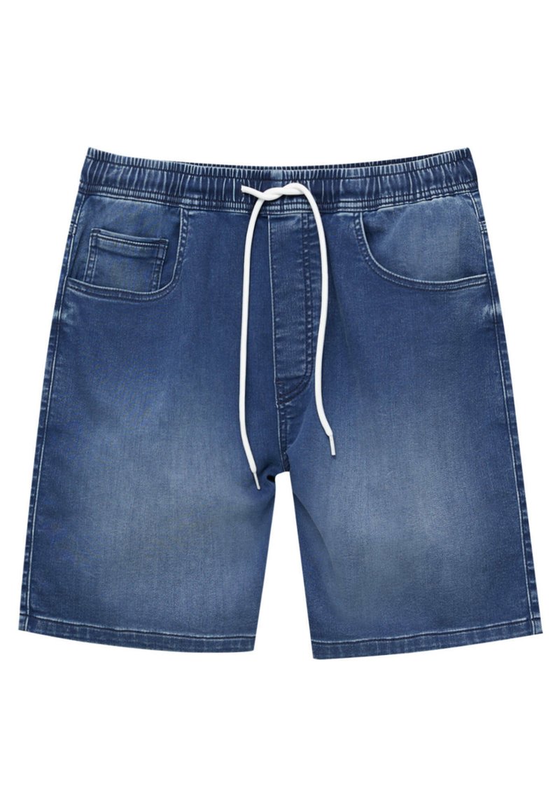 PULL&BEAR BERMUDA TRUNK Denim shorts blue denim Zalando.de