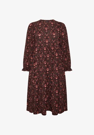 Yours Clothing, PLUS SIZE JERSEY DRESSES - Jerseykleid - burgundy