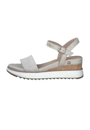 Platform sandals - beige