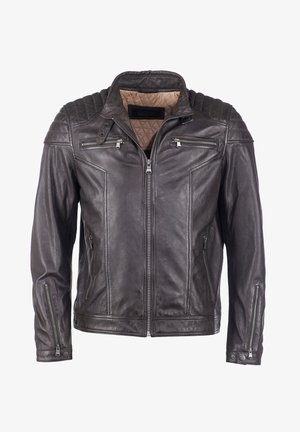 JCC, MIT ZWEI BRUSTTASCHEN 51167 - Leather jacket - brown