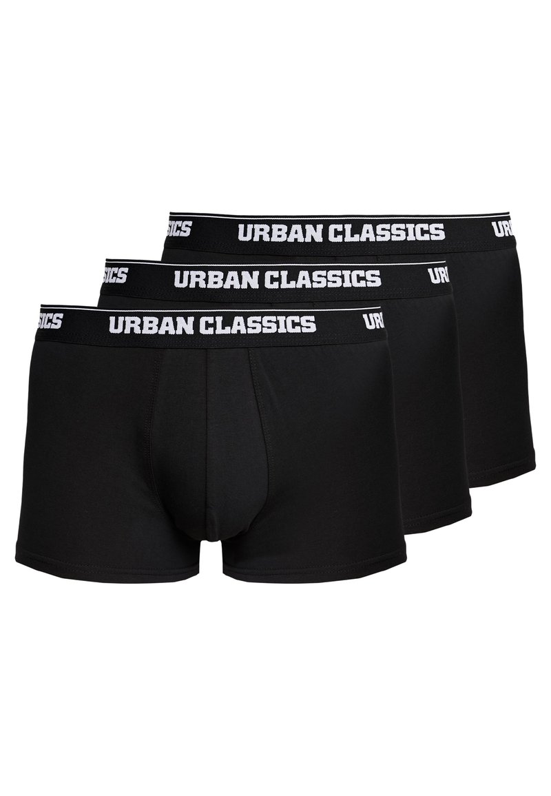 Urban Classics MEN BOXER 3 PACK - Boxer alsónadrág - black