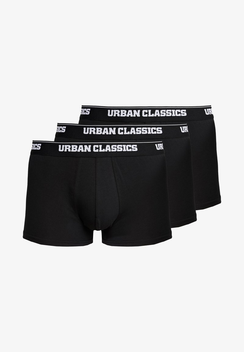 Urban Classics MEN BOXER 3 PACK - Boxers - black