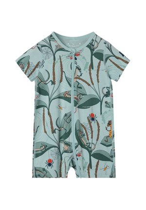 LIZARD PRINT SHORT-SLEEVED ONESIE - Pyjama - inka