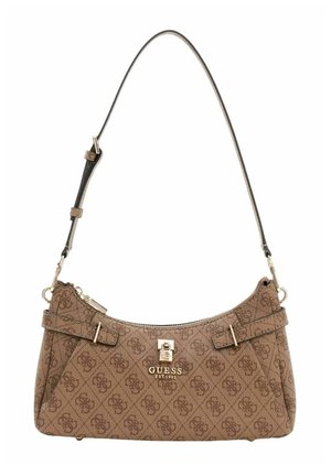 YESBA SHOULDER - Sac à main - latte logo