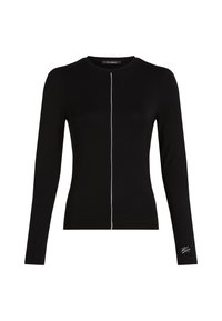 Long sleeved top - black