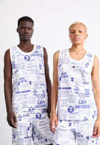 AAPE By A Bathing Ape TANK UNISEX - Top - white/blue