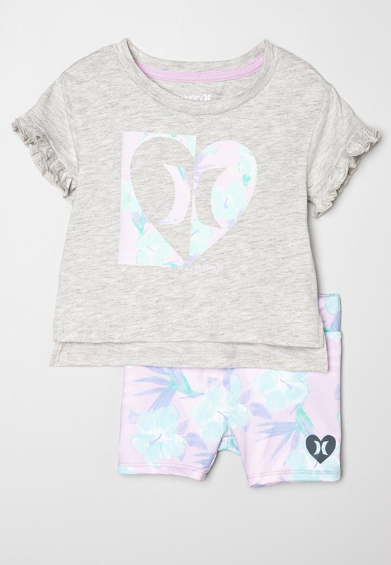 hurley T-shirt print paars hurley T-shirt print paars