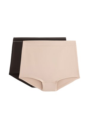 2 PACK SEAMLESS SOFT-TOUCH SHORTIE BRIEFS - Nadrág - mottled brown