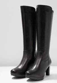 Tamaris Bottes à plateau - black