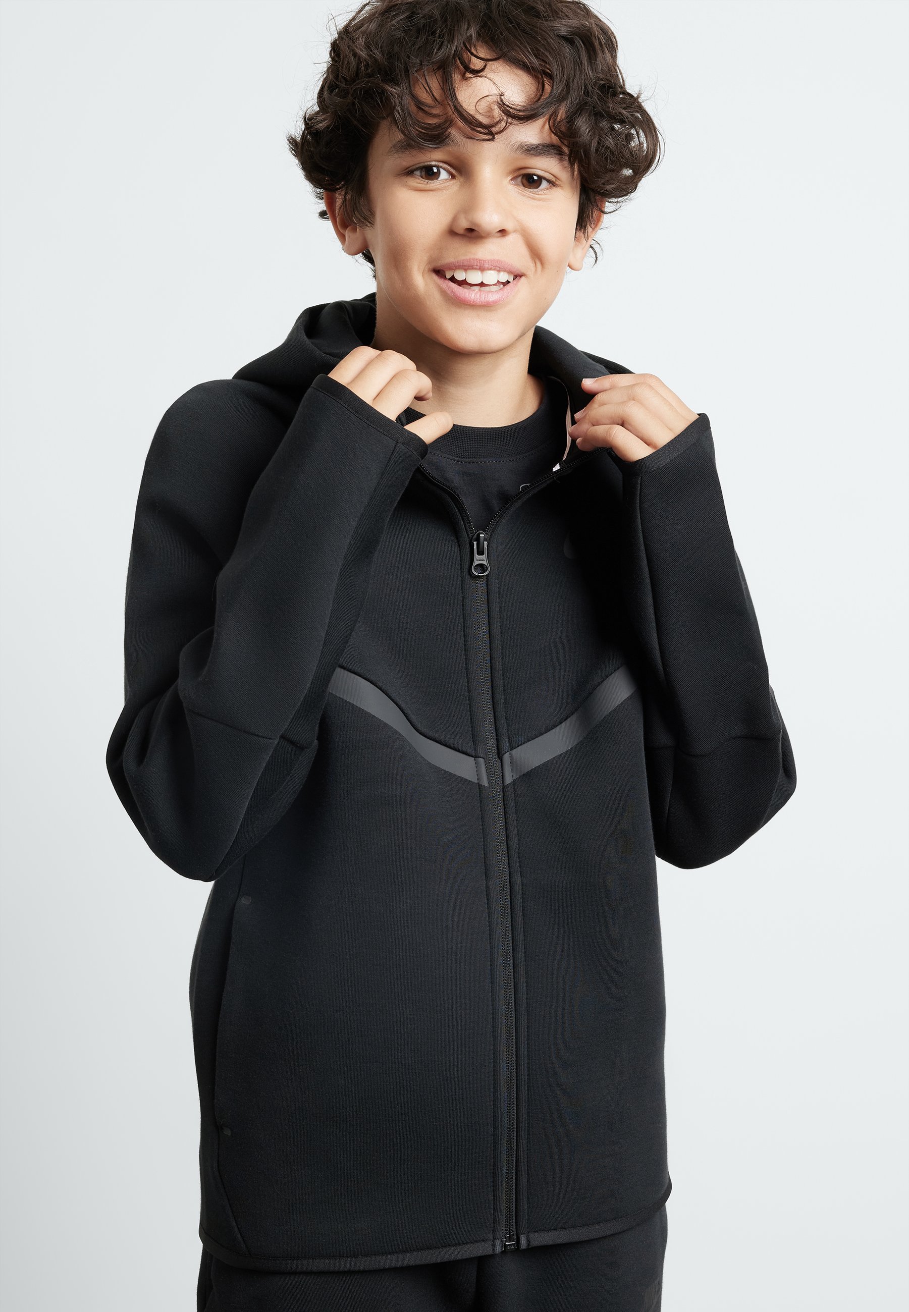 Nike Sportswear UNISEX Felpa con zip black/nero