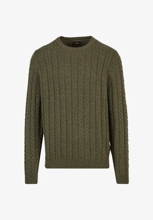 Fynch-Hatton, CABLE - Džemper - dark khaki