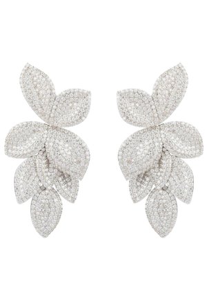 Earrings - silver coloured