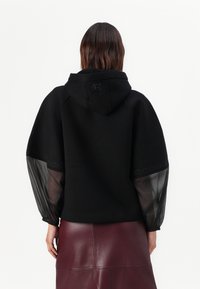 TWINSET KNITTED SWEATSHIRT - Hoodie - nero