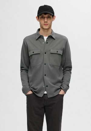 Selected Homme SLHJACKIE JACKET - Shirt - granite grey