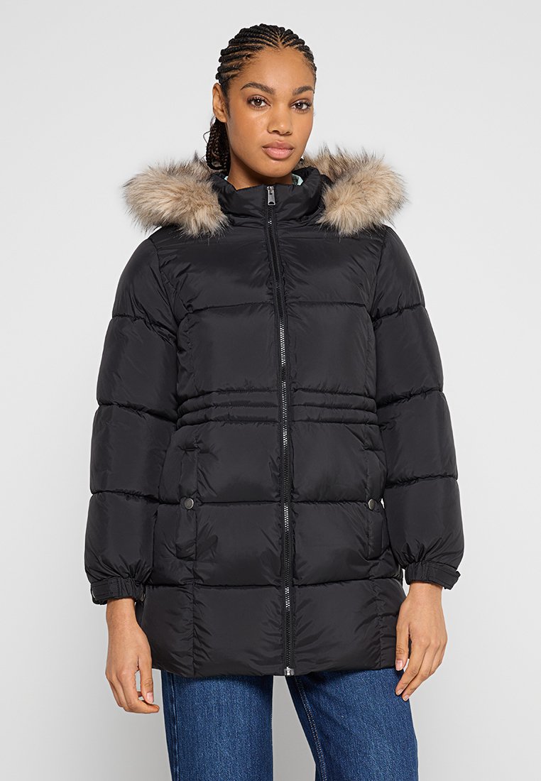 Vero Moda Petite Wintermantel zwart