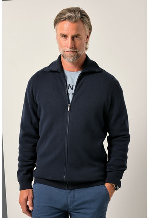 MILANO STAND-UP COLLAR UP TO 84/86 - Strickjacke - navy blue