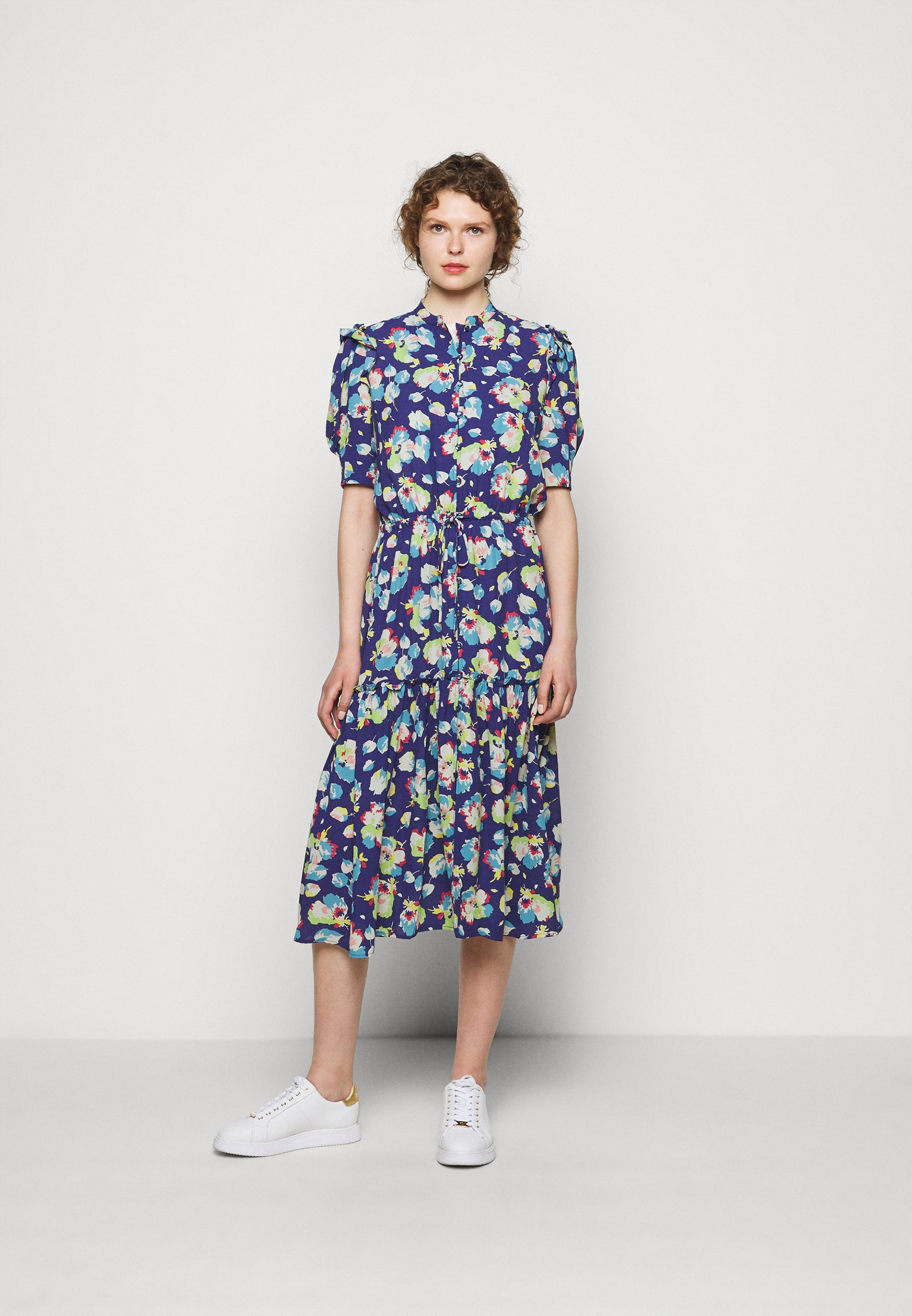 Lauren Ralph Lauren DRAPEY POLY - Vestito estivo - blue multi/blu - Zalando .it