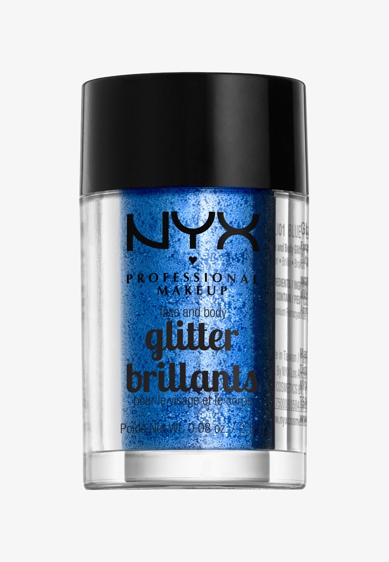 NYX Professional Makeup FACE & BODY GLITTER niebieski
