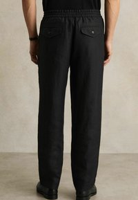Reiss BARGES RELAXED-FIT - Nadrágok - black