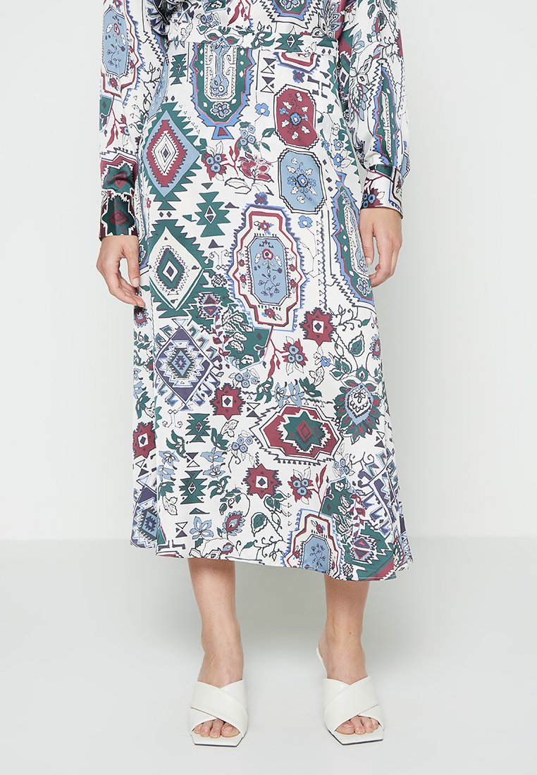 CLAUDIE PIERLOT Maxirok meerkleurig CLAUDIE PIERLOT Maxirok meerkleurig