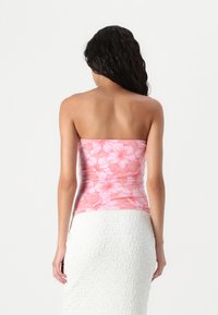 Hollister Co. BARE FOLDOVER REVERSIBILE TUBE - Débardeur - pink