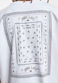 Thug Life T-shirts med print - white